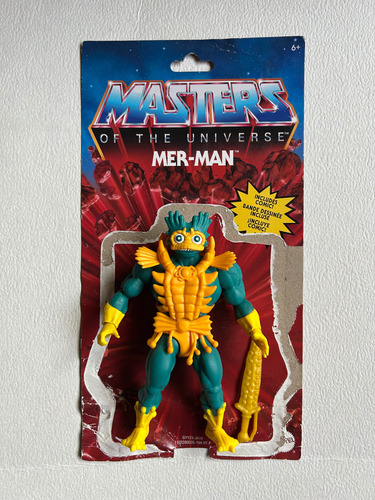 Mastes Of The Universe Origins Mer-man Mattel 2021 (Usado)