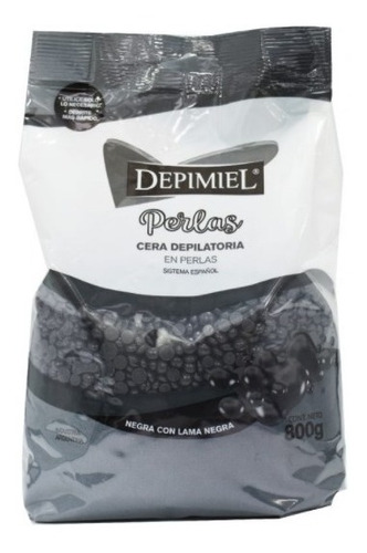 Cera Depilatoria En Perlas Negra X 800gr - Depimiel