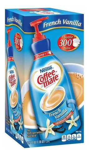 Coffee-mate Crema Liquida Vainilla Francesa 1.5l