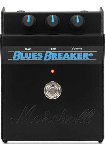 Pedal de efeitos Marshall Bluesbreaker Pedl-00100 cor preta