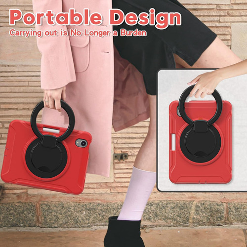 Funda Para iPad Mini 6 Oribox Multicapa Reforzada Con Ani