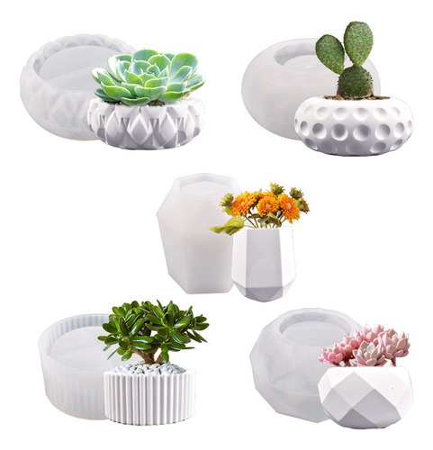 5pzas Moldes For Velas