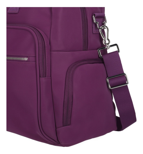 Weekender Samsonite Soft Motion Biz Shadow Purple Color Morado