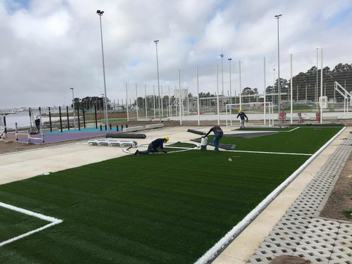 Imagen 10 de 11 de Césped Sintético 45mm. Canchas Futbol Instalada! Colocada!