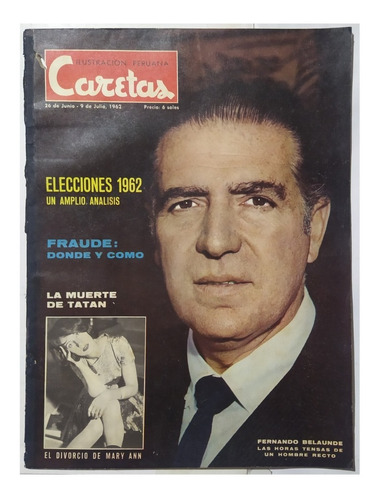 Revista Caretas 1962 - Muerte De Tatan - Brasil Campeon