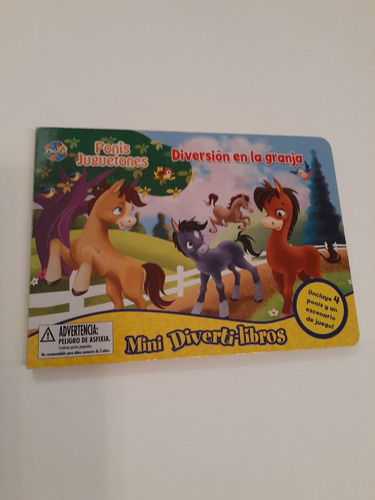 Libro Infantil Ponis Juguetones - Diversion En La Granja