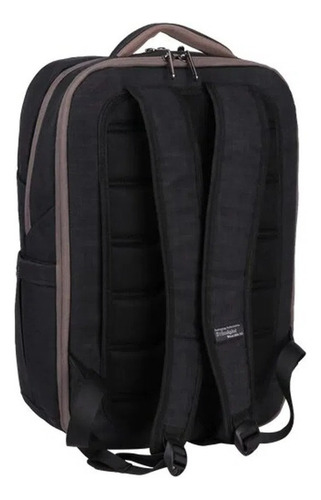 Mochila De Viaje De Negocios Swiss Digital Module Sd-7308 Negro