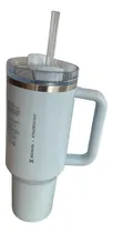 Comprar Termo Stanley Azul + Starbucks Acero Inoxidable Con Popote