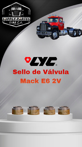 Gorro Valvula Mack E6 2 Valvulas 0442