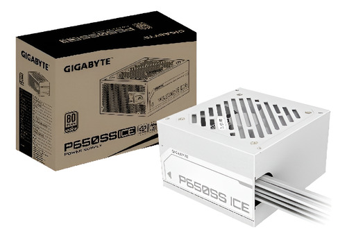 Fuente De Poder 650w 80plus Silver Gigabyte Gp-p650ss Ice