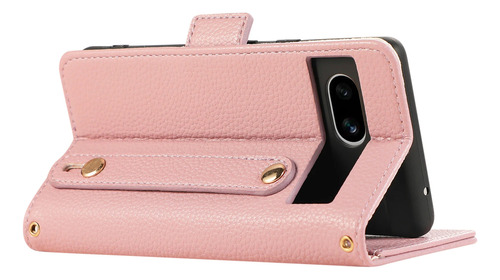 Funda De Piel Tipo Cartera Con Ranura Para Google Cover