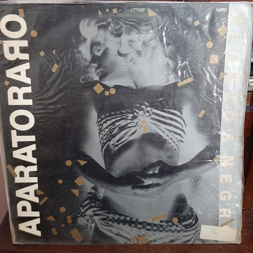 Vinilo Aparato Raro Blanco Y Negro + Insert 1987 Rn2