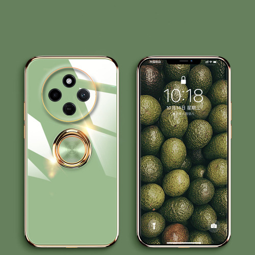 *. *. Capa Para Xiaomi Poco C75 Galvanoplastia 6d Anel