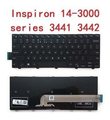 Imagen 2 de 4 de Teclado Dell Inspiron 14-3000 3447 3449 3446 3452 3465 3467