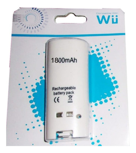 Bateria Joystick Compatible Con Nintendo Wii Remote 1800 Mha