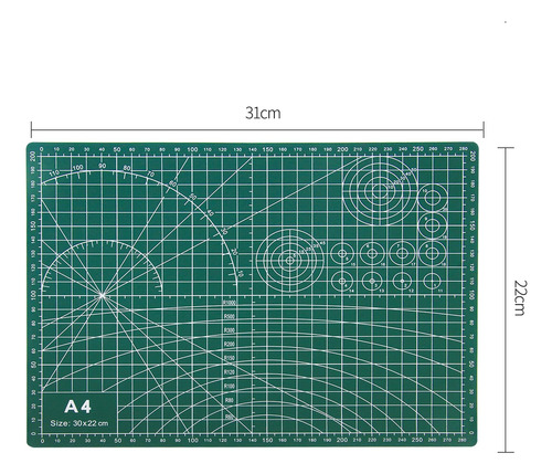 Cortador De Papel Circular Rotativo Com Tapete A4 Cortador