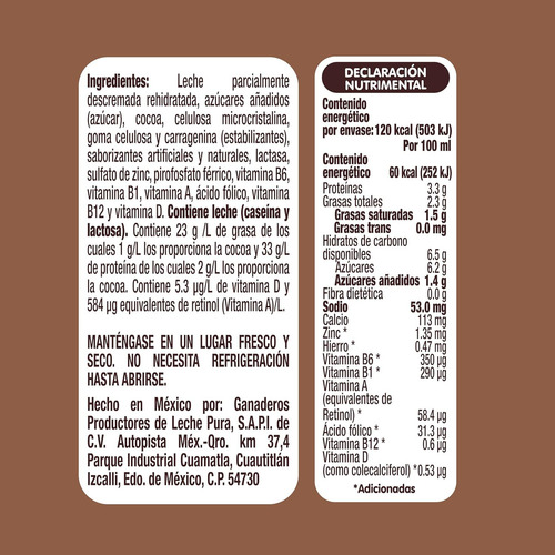 Leche Sabor A Chocolate Pack X24 Alpura Vaquitas 200ml C/u