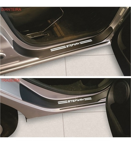 Imagem 1 de 1 de Acessórios Sandero Stepway Soleiras Protetoras Frete Gratis