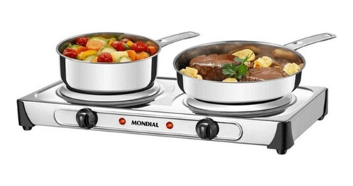 Fogão Elétrico Fast Cook Mondial 2000w Inox