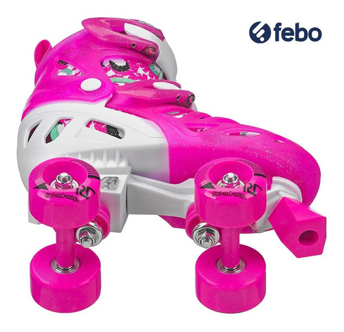 Imagen 3 de 4 de Patines De Niños 4 Ruedas Fire Star Derby Ajustables 30-34