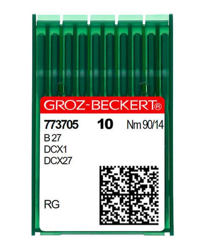 20 Agujas Groz-beckert® B27/81x1/dcx27/dcx1 - 90/14, Rg