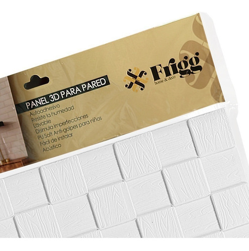 Imagen 9 de 10 de Paneles Decorativos 3d Soft Autoadhesivos Wall Panel 70x70
