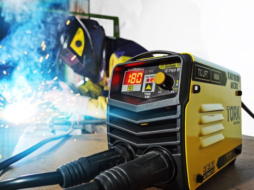 Maquina De Solda Kab-180 Super Tork Bivolt + Mascara