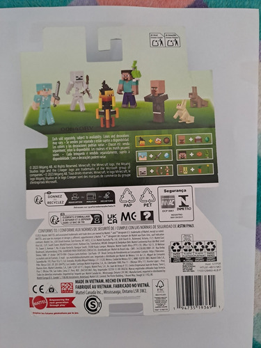 Minecraft Juguete Marca Mattel Stone Mason Padreiro
