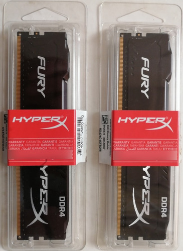 Memoria Ram Hyperx Fury 16gb (2x8gb) 3600mhz Ddr4