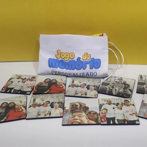 Jogo da Memória Personalizado • Caixa com Cartas