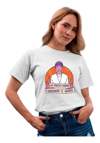 Playera Oversized - Frases Feministas - Cambiarían El Mundo