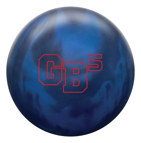 Bola De Boliche Preperforada 10 Lb Azul Real/oscuro