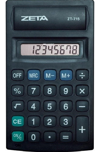 Calculadora De Bolso Com 8 Dígitos - Zeta