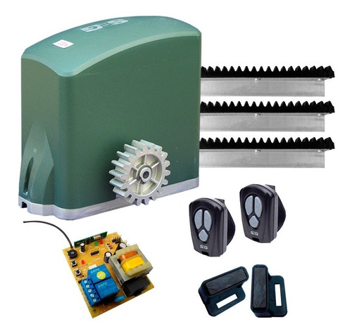 Kit Motor Seg 800 Kg Industrial Portón Automático Corredizo