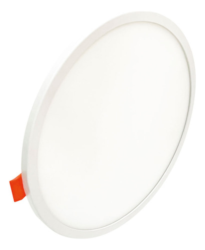 Panel Led Redondo Empotrable Ajustable 8w 90-260vca Policarbonato Blanco Cálido 3000k Wdo-009