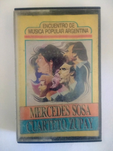 Mercedes Sosa Cuarteto Zupay Cassette Original 