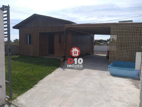 Casa À Venda Com 2 Dormitórios Em Balneário Arroio Do Silva-sc,proxmo Ao Dudu Material De Construção E Supermercado Tubarão. - Ca2118