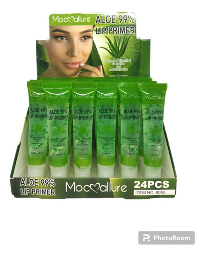 Moc Allure Aloe 99% Lip Primer Soothe And Moisturize Lip Color Transparentes