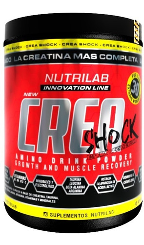 Creatina Shock 300 Gr Nutrilab