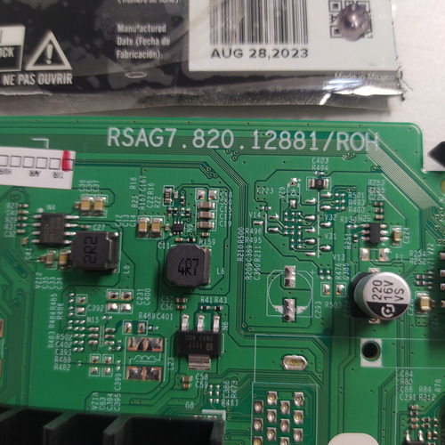 Tarjeta Main Para Pantalla Hisense 70a65h (Usado)