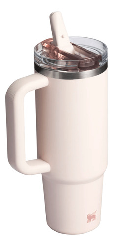 Vaso Termico Stanley Quencher Protour Flip Straw | 887ml Rose Quartz