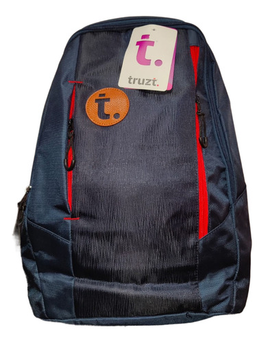 Mochila Juvenil Ruz Truzt Azul Basic Va Con Todo