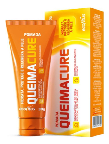 Kit Ecofitus Pomada Queimacure Com 2 Unidades De 30g Cada
