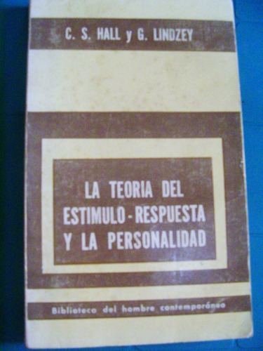 Libro La Teoria Del Estimulo - Respuesta Y La Personalidad