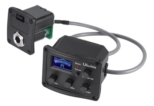 Ukelele Pickup System Display De 3 Bandas Con Ecualizador Eq