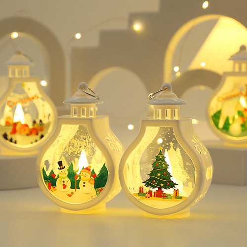 Linterna De Vela Navideña, Linterna De Árbol De Navidad