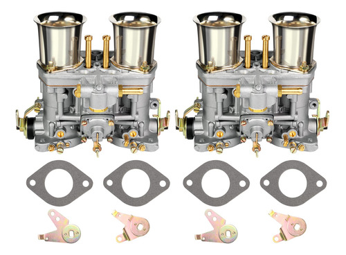 2 Unids Carb 40idf Barril Carburador Ajuste Para Vw Bug Fiat