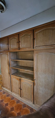 Mueble De Cocina Comedor Madera Maciza, Excelente Antiguo