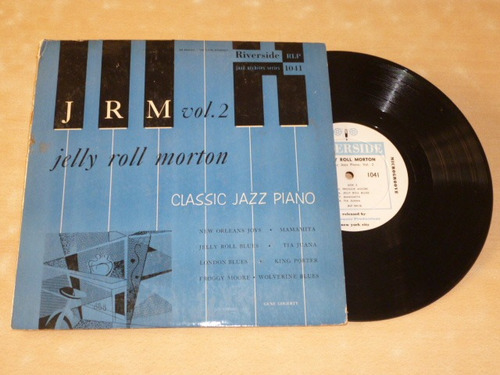 Jelly Roll Morton Classic Jazz Piano Vol 2 Vinil 10  Jcd055
