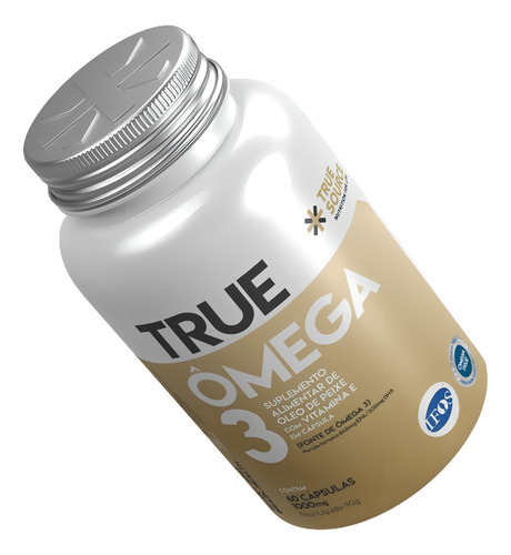 True Ômega 3 Com Vitamina E (180 Cápsulas) - True Source